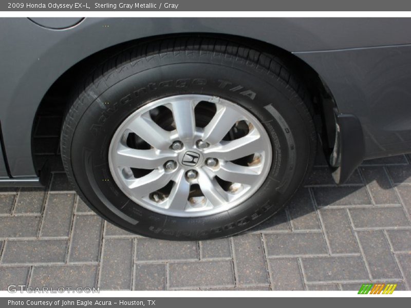 Sterling Gray Metallic / Gray 2009 Honda Odyssey EX-L