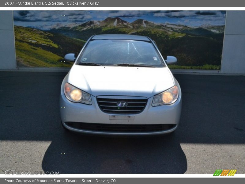 Quicksilver / Gray 2007 Hyundai Elantra GLS Sedan