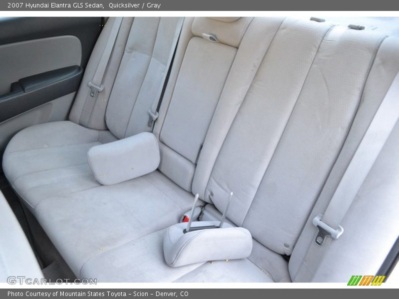 Quicksilver / Gray 2007 Hyundai Elantra GLS Sedan