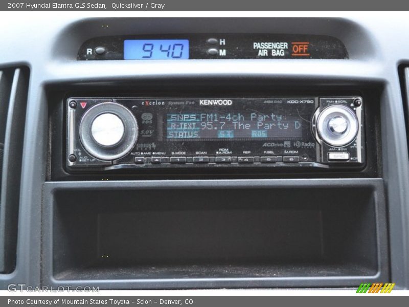 Quicksilver / Gray 2007 Hyundai Elantra GLS Sedan