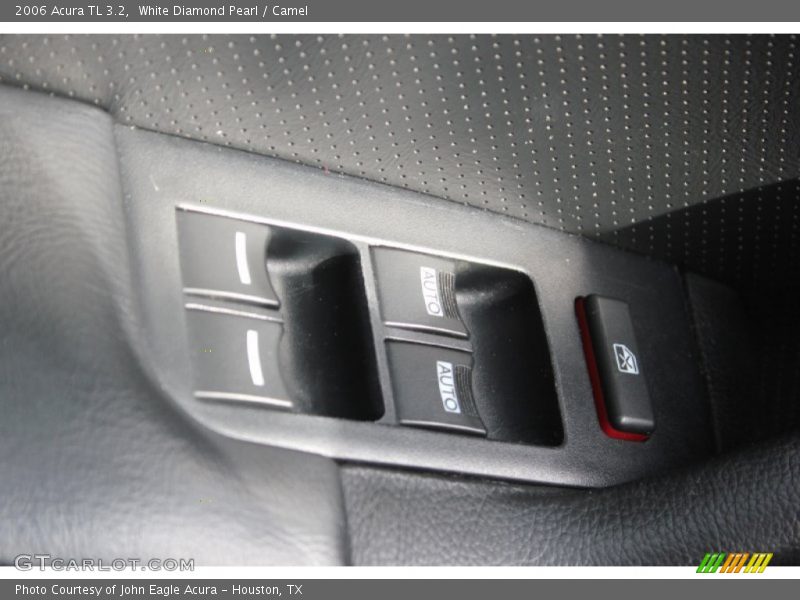 White Diamond Pearl / Camel 2006 Acura TL 3.2