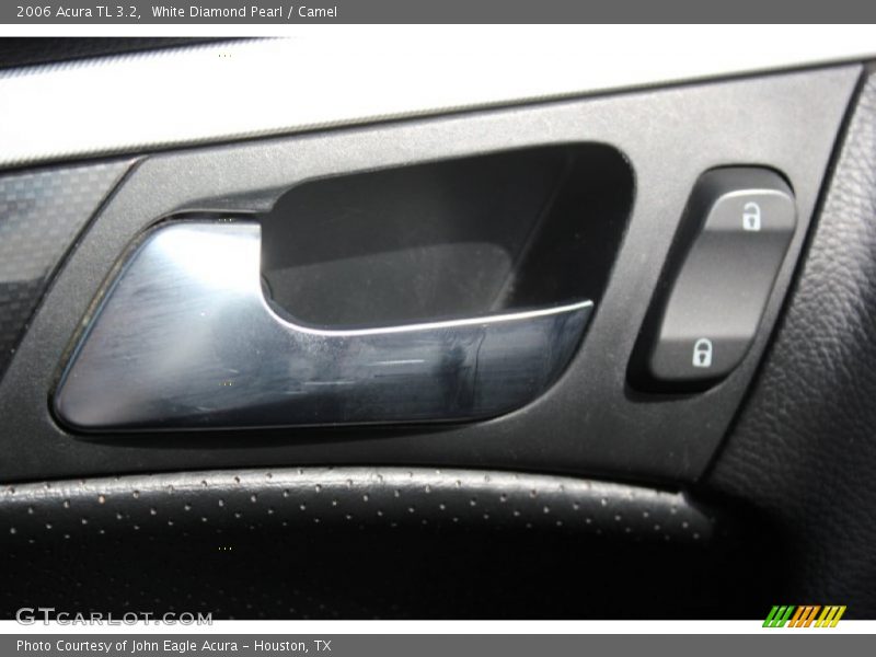White Diamond Pearl / Camel 2006 Acura TL 3.2