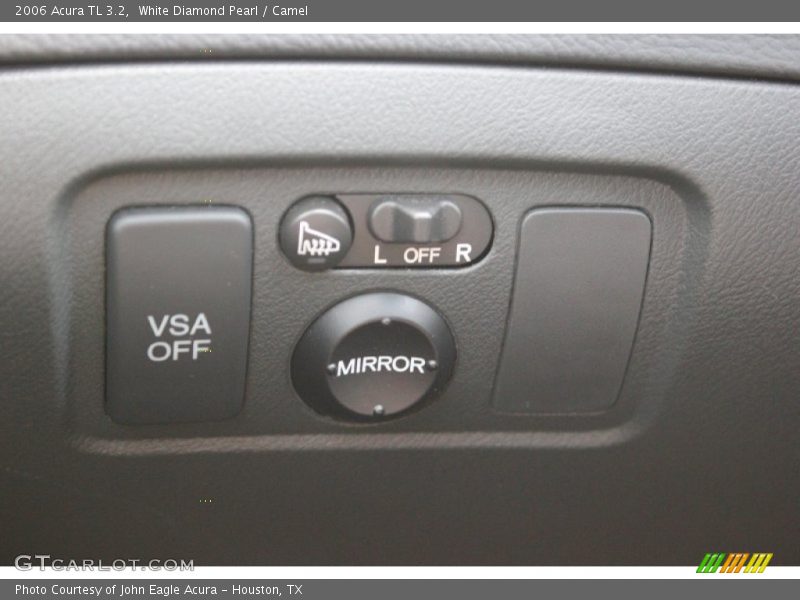 White Diamond Pearl / Camel 2006 Acura TL 3.2