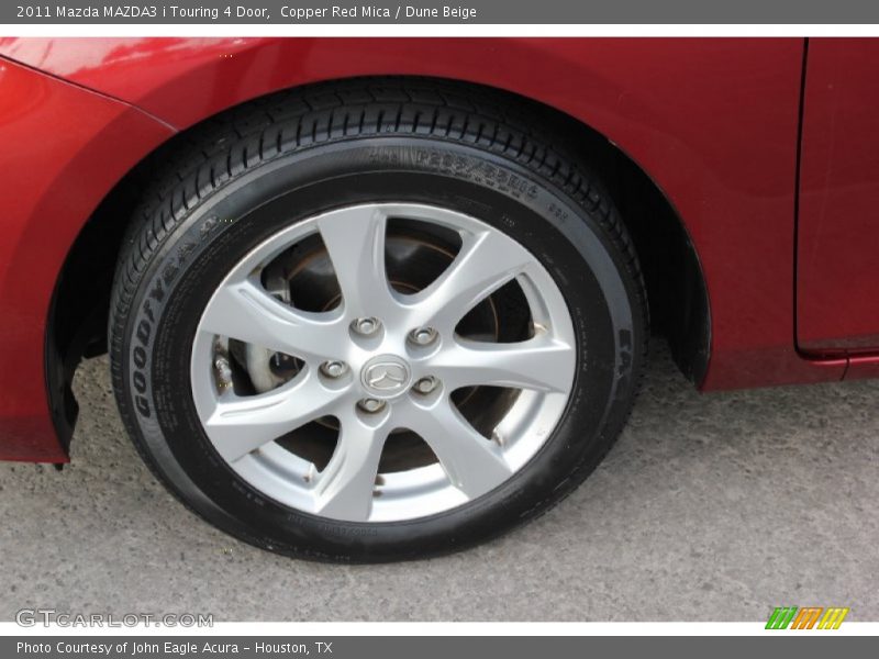 Copper Red Mica / Dune Beige 2011 Mazda MAZDA3 i Touring 4 Door