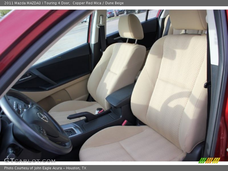Copper Red Mica / Dune Beige 2011 Mazda MAZDA3 i Touring 4 Door