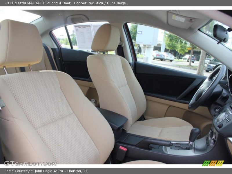 Copper Red Mica / Dune Beige 2011 Mazda MAZDA3 i Touring 4 Door