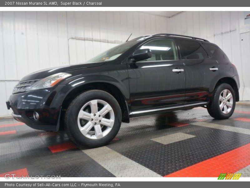 Super Black / Charcoal 2007 Nissan Murano SL AWD