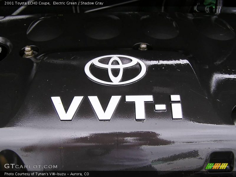 Electric Green / Shadow Gray 2001 Toyota ECHO Coupe