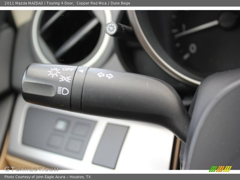 Copper Red Mica / Dune Beige 2011 Mazda MAZDA3 i Touring 4 Door