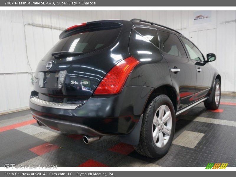 Super Black / Charcoal 2007 Nissan Murano SL AWD