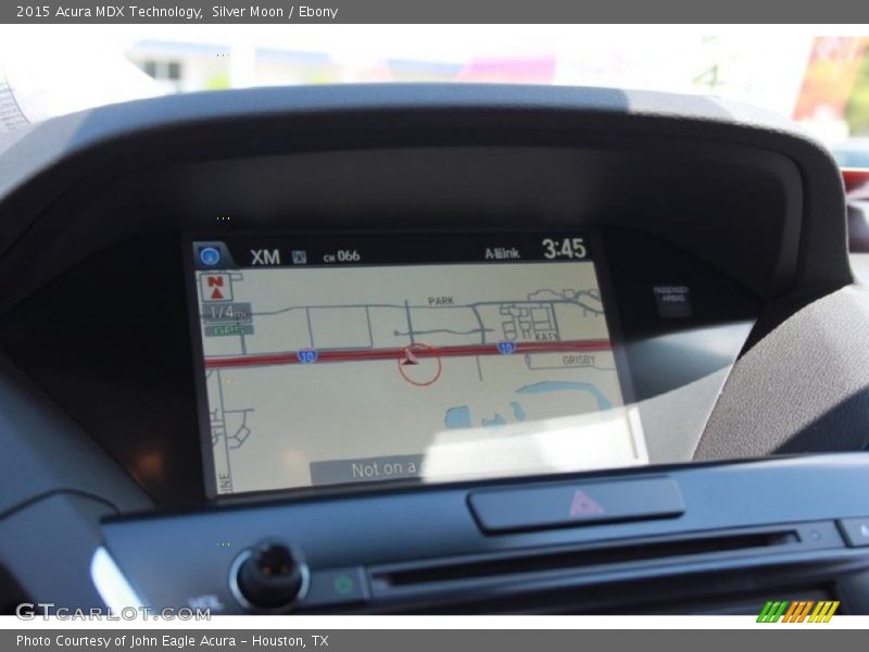 Silver Moon / Ebony 2015 Acura MDX Technology