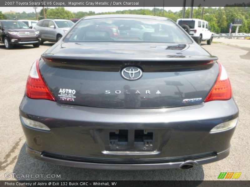 Magnetic Gray Metallic / Dark Charcoal 2007 Toyota Solara SE V6 Coupe