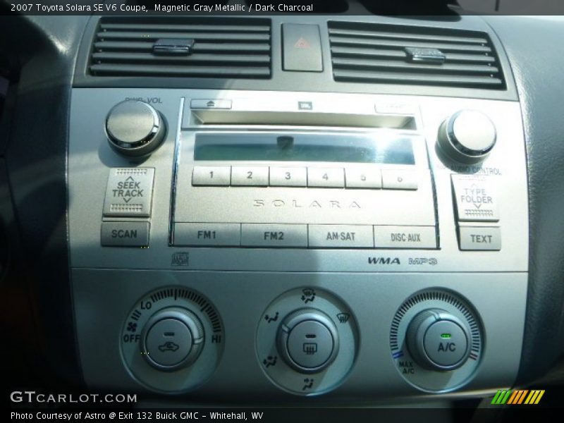 Magnetic Gray Metallic / Dark Charcoal 2007 Toyota Solara SE V6 Coupe