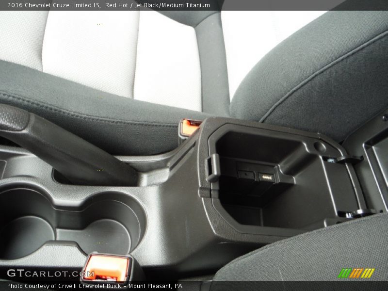 Red Hot / Jet Black/Medium Titanium 2016 Chevrolet Cruze Limited LS