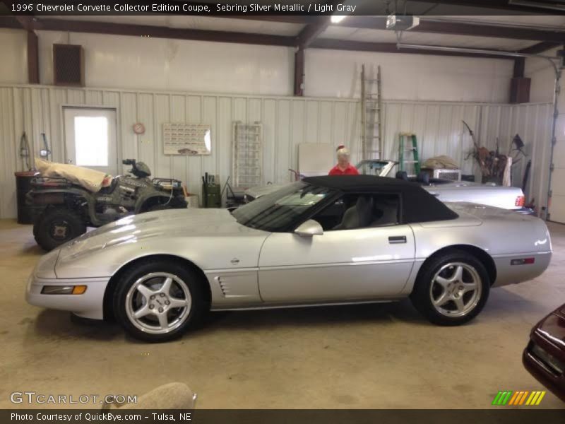  1996 Corvette Collector Edition Coupe Sebring Silver Metallic