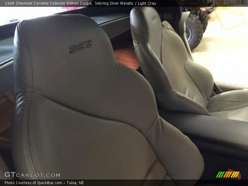  1996 Corvette Collector Edition Coupe Light Gray Interior