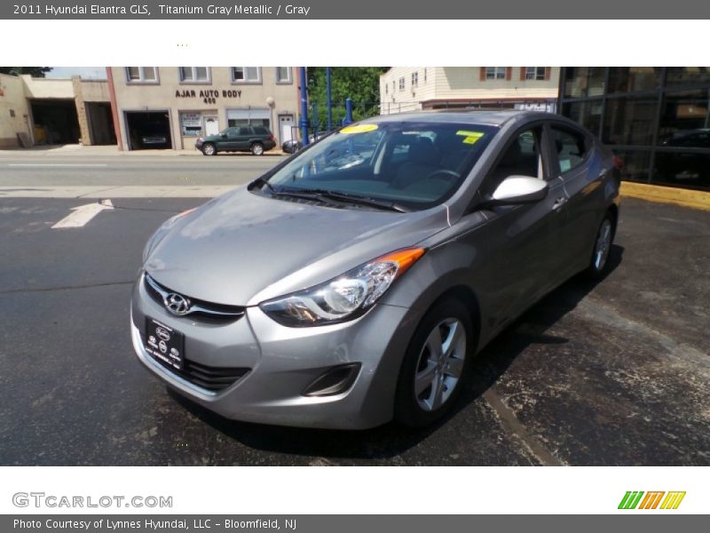 Titanium Gray Metallic / Gray 2011 Hyundai Elantra GLS
