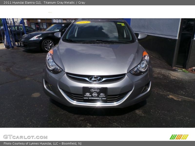 Titanium Gray Metallic / Gray 2011 Hyundai Elantra GLS