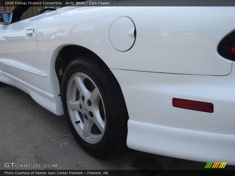 Arctic White / Dark Pewter 1998 Pontiac Firebird Convertible