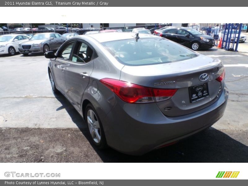 Titanium Gray Metallic / Gray 2011 Hyundai Elantra GLS