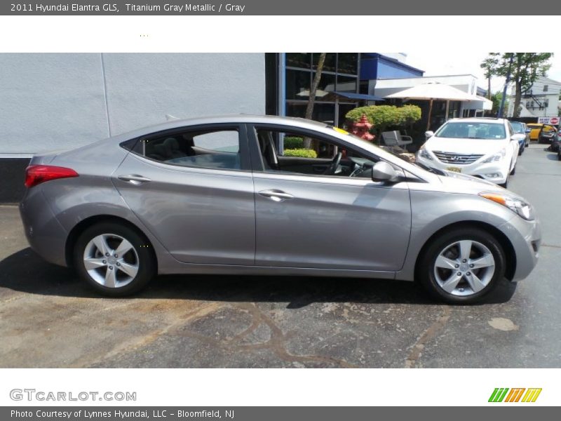 Titanium Gray Metallic / Gray 2011 Hyundai Elantra GLS