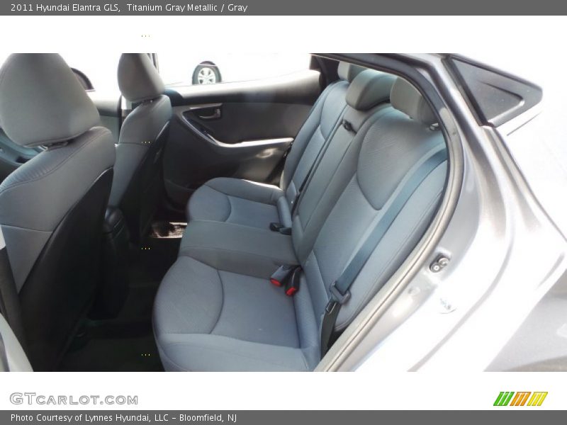 Titanium Gray Metallic / Gray 2011 Hyundai Elantra GLS
