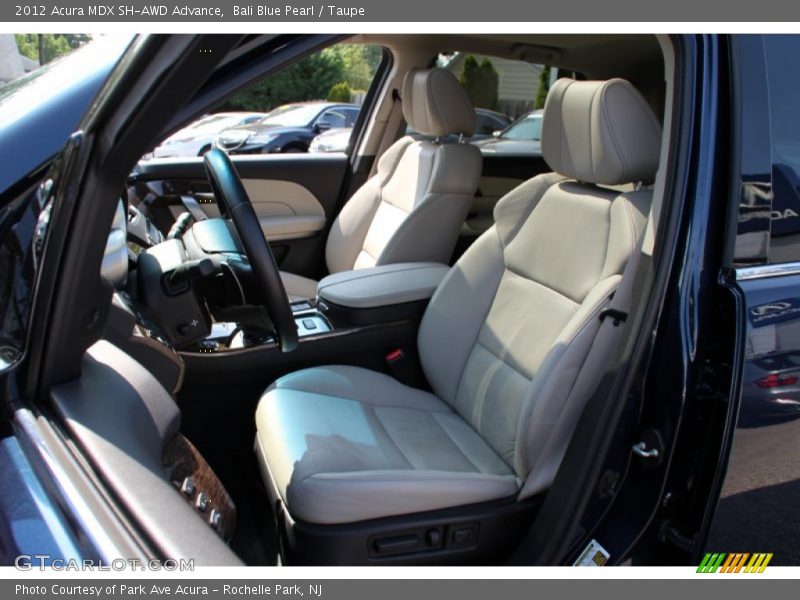 Bali Blue Pearl / Taupe 2012 Acura MDX SH-AWD Advance