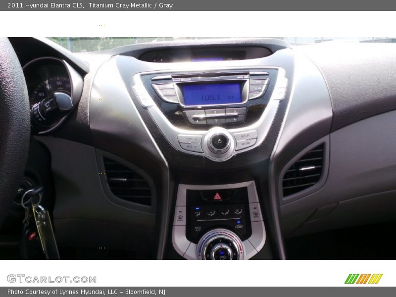Titanium Gray Metallic / Gray 2011 Hyundai Elantra GLS