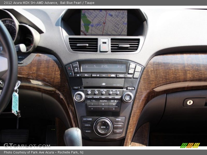 Bali Blue Pearl / Taupe 2012 Acura MDX SH-AWD Advance