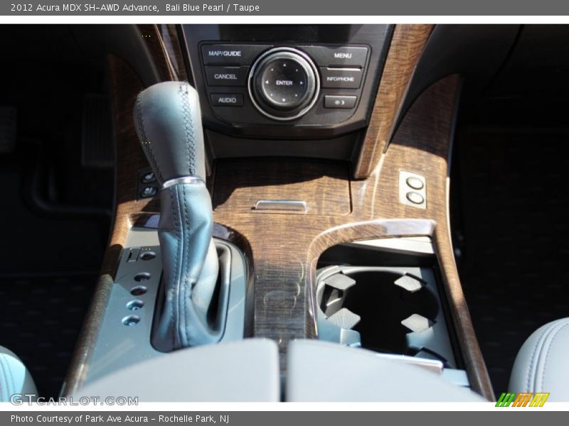 Bali Blue Pearl / Taupe 2012 Acura MDX SH-AWD Advance