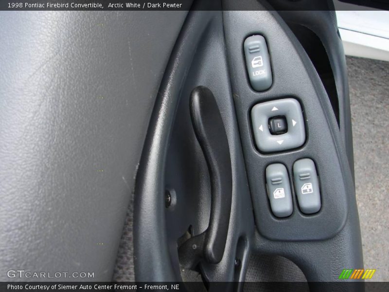 Arctic White / Dark Pewter 1998 Pontiac Firebird Convertible
