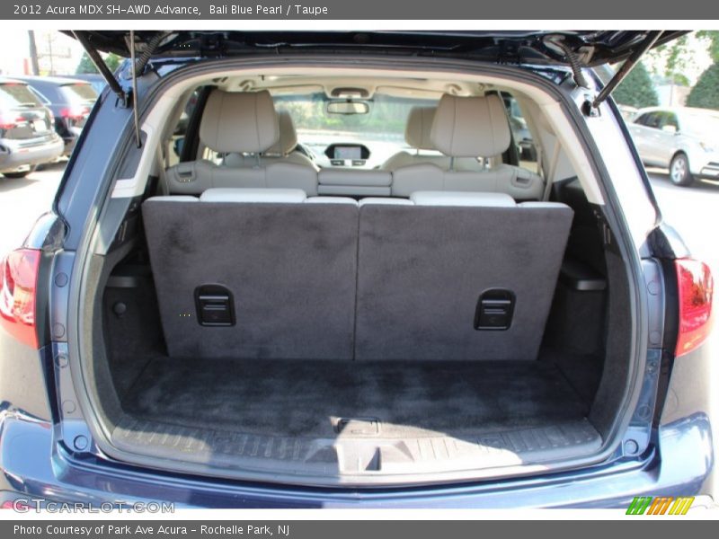 Bali Blue Pearl / Taupe 2012 Acura MDX SH-AWD Advance