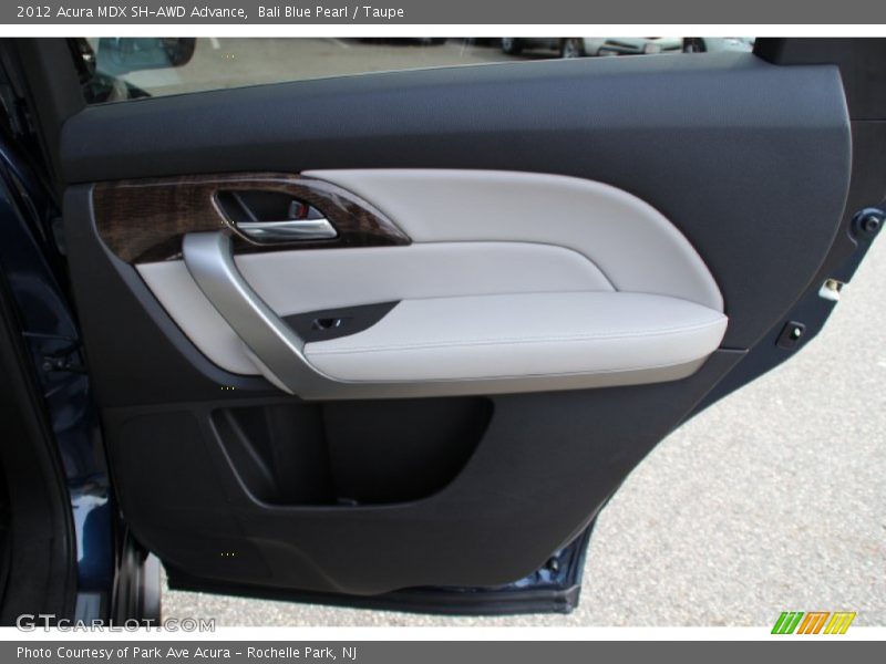 Bali Blue Pearl / Taupe 2012 Acura MDX SH-AWD Advance