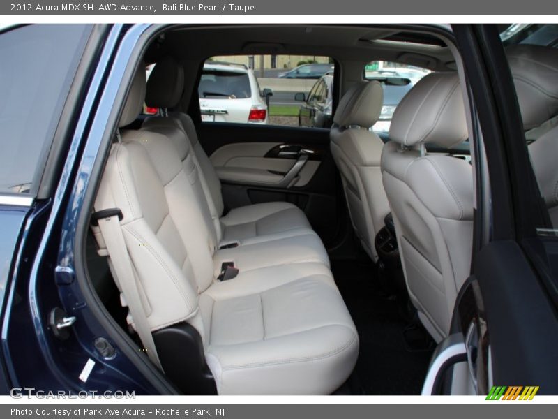 Bali Blue Pearl / Taupe 2012 Acura MDX SH-AWD Advance