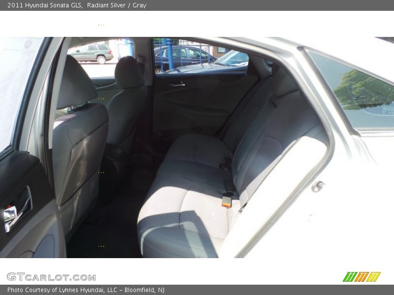 Radiant Silver / Gray 2011 Hyundai Sonata GLS