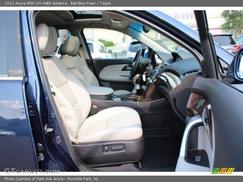 Bali Blue Pearl / Taupe 2012 Acura MDX SH-AWD Advance