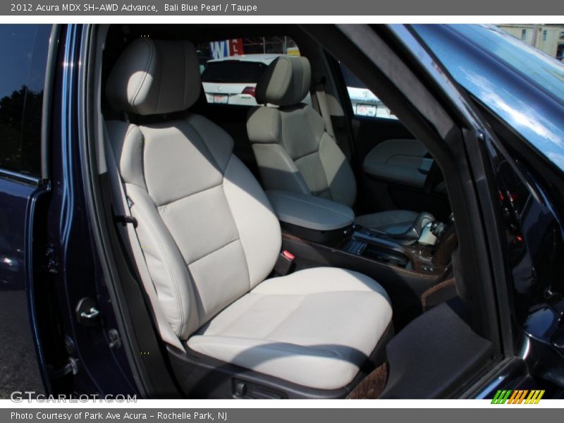 Bali Blue Pearl / Taupe 2012 Acura MDX SH-AWD Advance