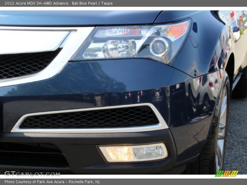 Bali Blue Pearl / Taupe 2012 Acura MDX SH-AWD Advance