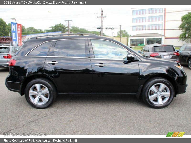 Crystal Black Pearl / Parchment 2012 Acura MDX SH-AWD