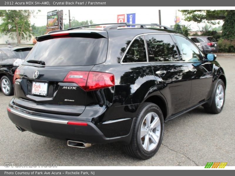 Crystal Black Pearl / Parchment 2012 Acura MDX SH-AWD