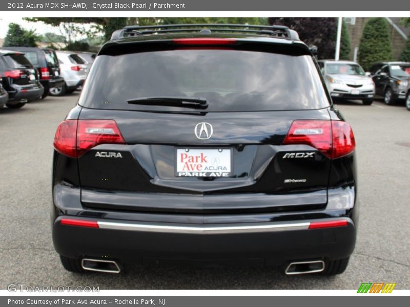 Crystal Black Pearl / Parchment 2012 Acura MDX SH-AWD