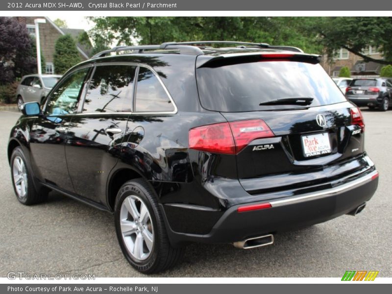 Crystal Black Pearl / Parchment 2012 Acura MDX SH-AWD