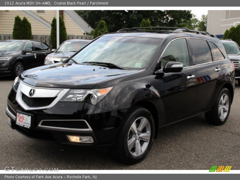 Crystal Black Pearl / Parchment 2012 Acura MDX SH-AWD