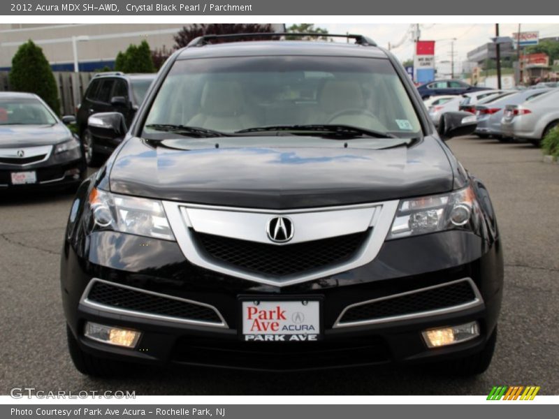 Crystal Black Pearl / Parchment 2012 Acura MDX SH-AWD