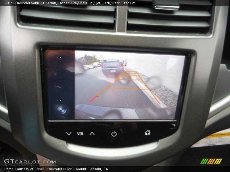 Ashen Gray Metallic / Jet Black/Dark Titanium 2015 Chevrolet Sonic LT Sedan