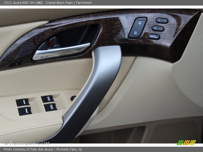 Crystal Black Pearl / Parchment 2012 Acura MDX SH-AWD