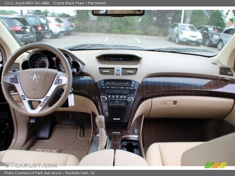 Crystal Black Pearl / Parchment 2012 Acura MDX SH-AWD