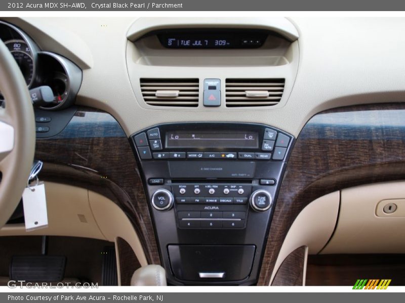 Crystal Black Pearl / Parchment 2012 Acura MDX SH-AWD