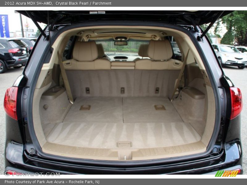 Crystal Black Pearl / Parchment 2012 Acura MDX SH-AWD