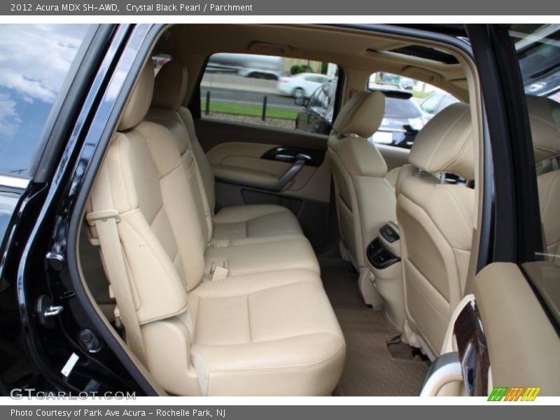 Crystal Black Pearl / Parchment 2012 Acura MDX SH-AWD